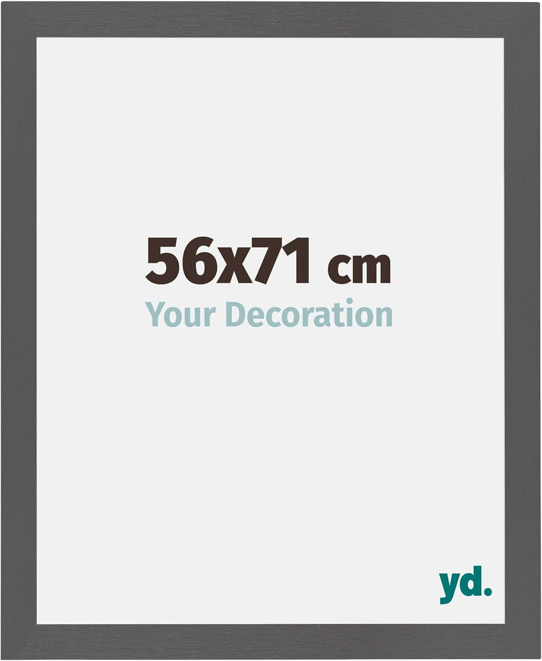 yd. Your Decoration - Bilderrahmen 56x71 cm - Bilderrahmen aus MDF mit Acrylglas - Antireflex - Ausg