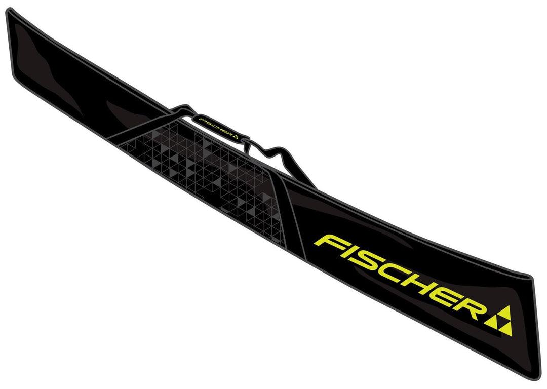 Fischer Skitasche Skicase Eco Alpine 1 Pair 160cm Schwarz/Gelb, 160cm Schwarz/Gelb