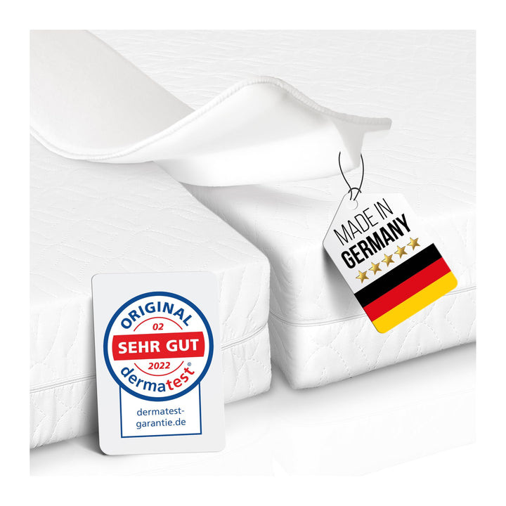 Rosenkern® Liebesbrücke für Matratzen 200 x 25 cm - Qualität aus Deutschland - Ritzenfüller mit extr