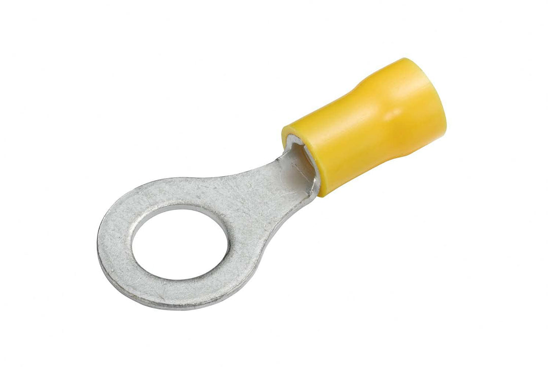 HELLA 8KW 044 031-003 Leitungsverbinder - gelb - von: 4.0mm² - bis: 6.0mm² - M8 - Ringform - Menge: