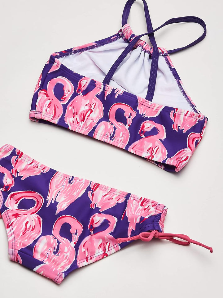 Kanu Surf Mädchen Tankini-Set 7 Hallie Lila Flamingo, 7 Hallie Lila Flamingo
