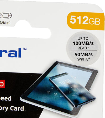 Integral 512GB Micro SD Karte 4K Video Premium High Speed Speicherkarte SDXC bis zu 100MB/s Lesegesc