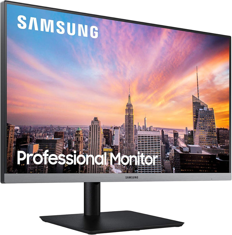 Samsung LS24R650FDU LED Display 60.5 cm (23.8) 1920 x 1080 Pixels Full HD Black Grey