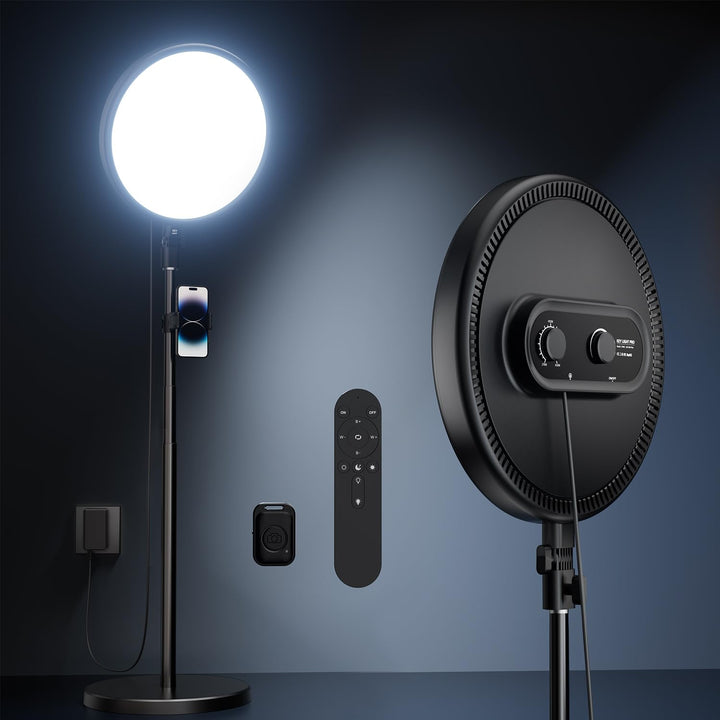 Weilisi Grosse Ringlicht mit 79" Stativ Handy für TikTok, Vlogging, Makeup