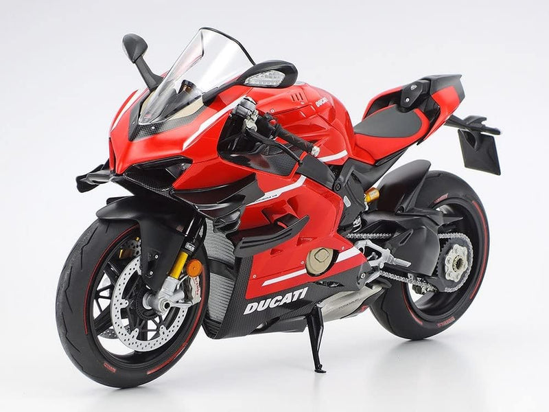 Tamiya 14140 1:12 Ducati Superleggera V4 - originalgetreue Nachbildung, Plastik Bausatz, Basteln, Mo