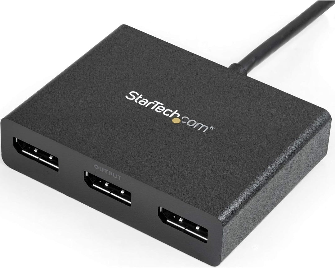 StarTech.com Mini DisplayPort 1.2 auf DisplayPort MST Hub - Triple Head mDP/ DP Multi Stream Transpo