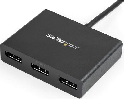StarTech.com Mini DisplayPort 1.2 auf DisplayPort MST Hub - Triple Head mDP/ DP Multi Stream Transpo