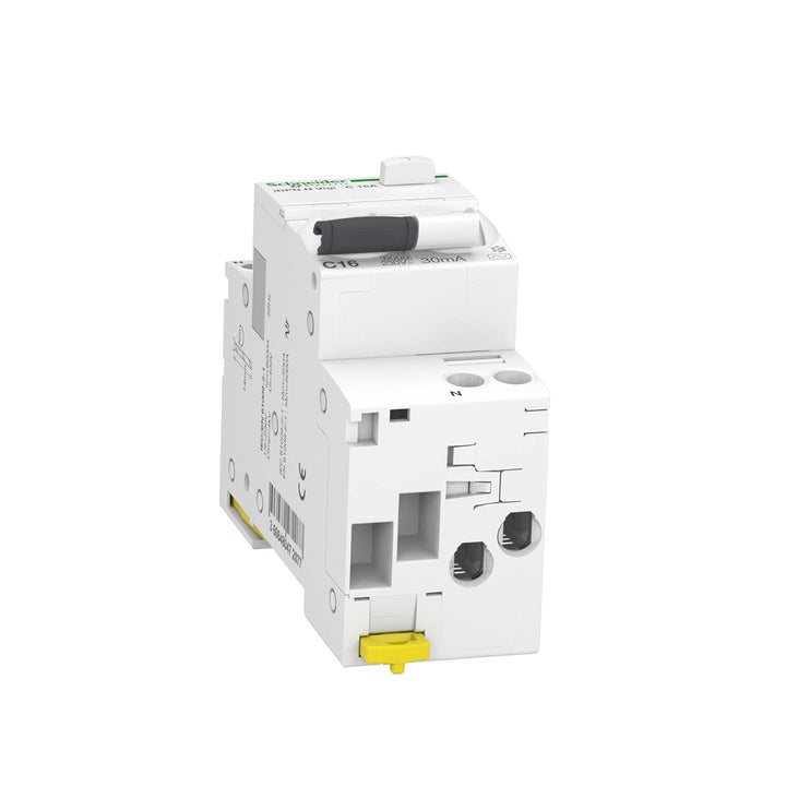 Schneider Electric A9D32616 FI/LS-Schalter iDPN N Vigi 1P+N, 16A, C-Char, 30mA, Typ A, 6kA, Weiss, 1
