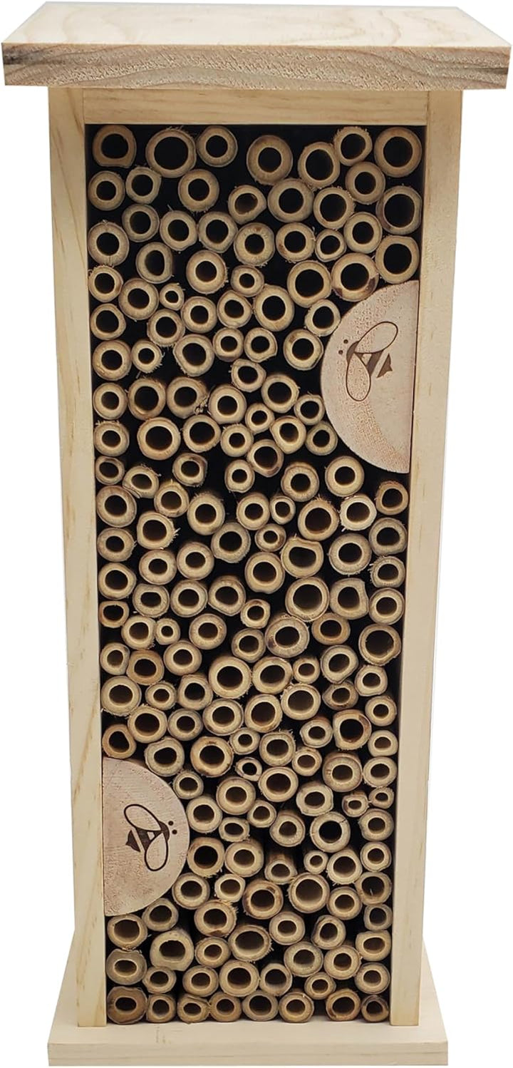 Dehner Natura Premium Insektenhotel Felica, Bienenhotel nachhaltig, Insektenhaus/Nistkasten für Bien