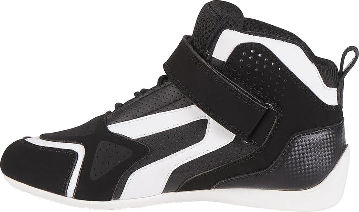 Furygan V4 Vented Motorradschuhe 39 EU Schwarz Weiss, 39 EU Schwarz Weiss
