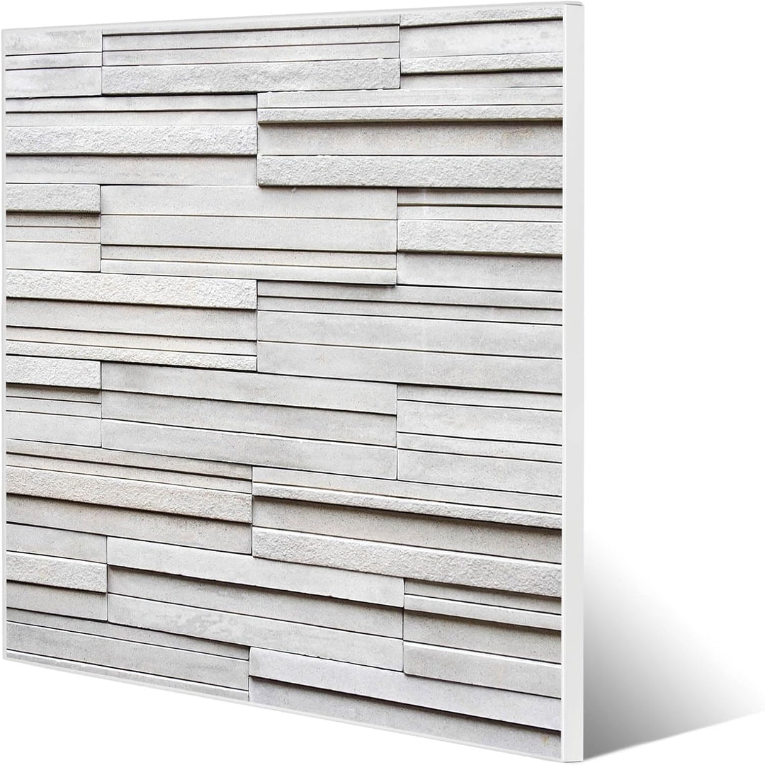 banjado Magnettafel 50 x 50 cm/Magnetwand aus Metall/Magnetpinnwand als Memoboard/Pinnwand Magnettaf