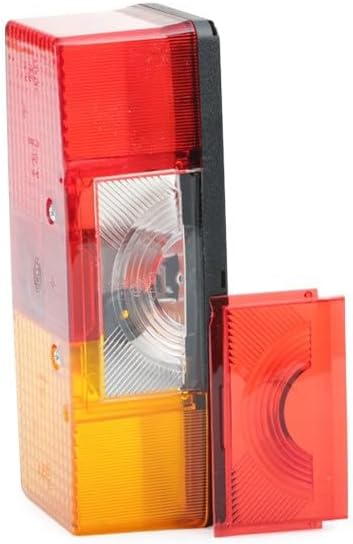 HELLA Rückleuchte - Glühlampe - 24V / 12V - Anbau/geschraubt - ECE - Lichtscheibenfarbe: rot/gelb/we