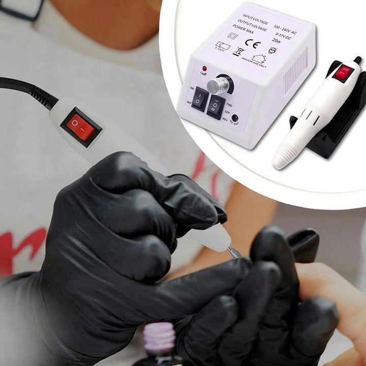 Lewer - Nagelfräser Set DM-2000 20W, Professionelles Maniküre & Pediküre Set, Nagelhaut- & Lackentfe