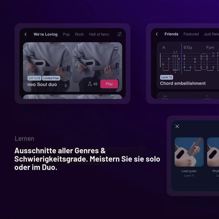 LAVA ME 4 Kohlefaser-Elektroakustikgitarre mit FreeBoost 3.0-System, Smart Gitarre mit Gitarrentasch