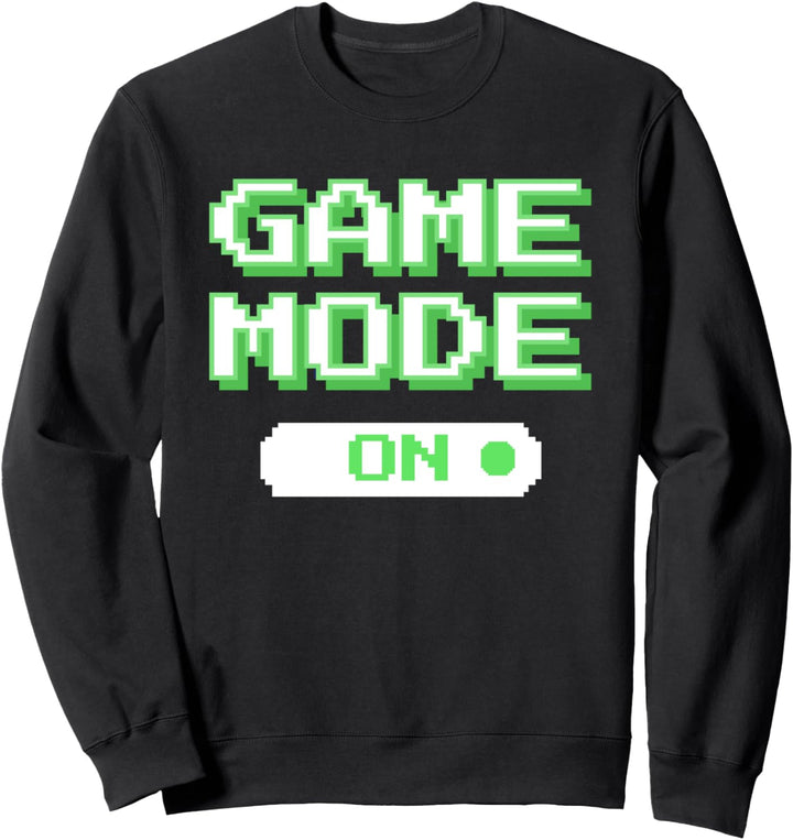 GAME MODE ON Spielmodus Ein! Weihnachts Meme Sweatshirt