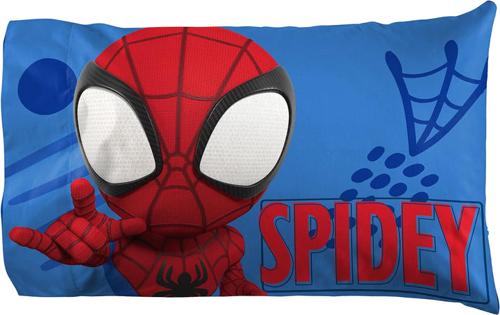 Jay Franco Marvel Spidey and His Amazing Friends Team Spidey Twin Size Sheet Set - 3 Piece Set Super