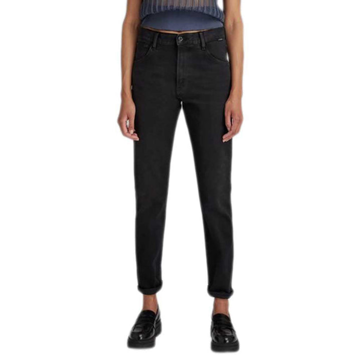 G-STAR RAW Damen Virjinya Slim Jeans 27W / 30L Schwarz (Jet Black B479-a814), 27W / 30L Schwarz (Jet