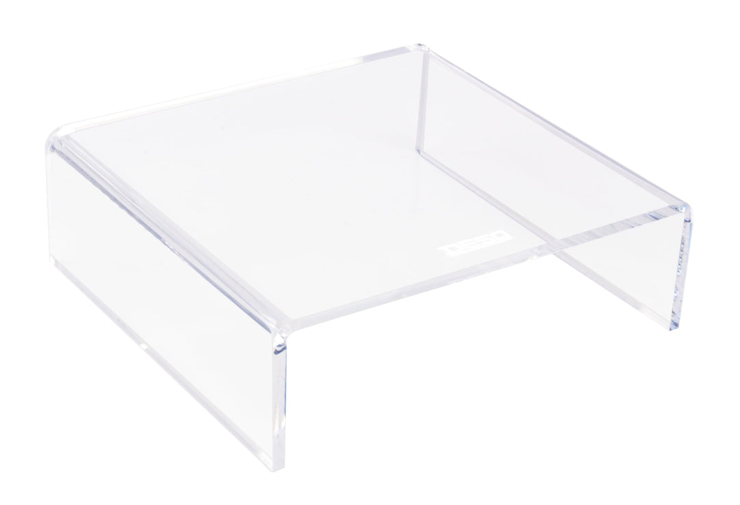 Desq Acryl Monitorständer Höhe 7 cm Dutch Design, 1539, transparent Standard, Standard