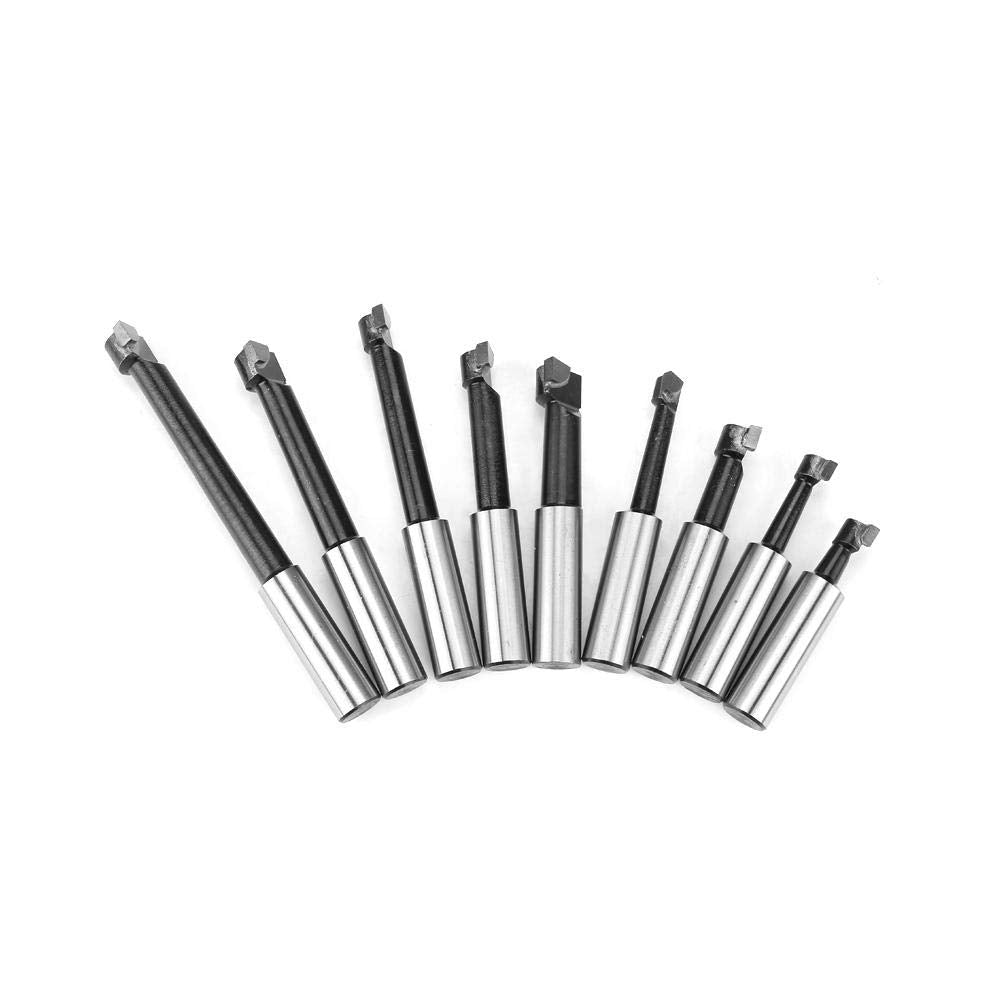 Fräsmaschine Zubehör Set, 14-tlg. F1-12, 50 mm Bohrkopf Set mit 12 mm Bohrstange, Bohrkopf, Deichsel