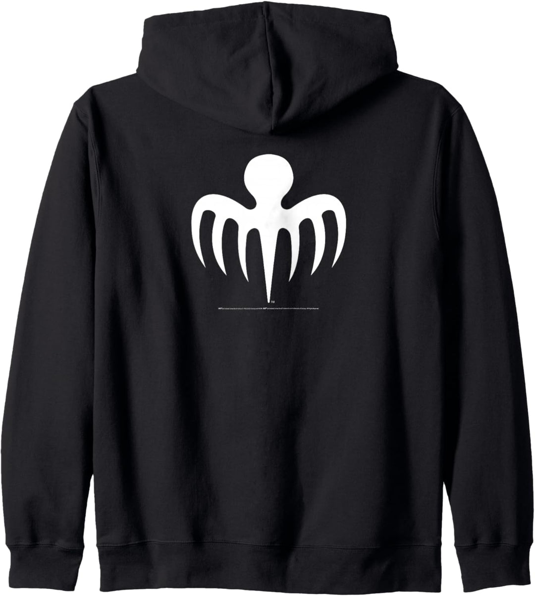 Offizielles James Bond 007 SPECTRE Symbol (weiss) Kapuzenjacke