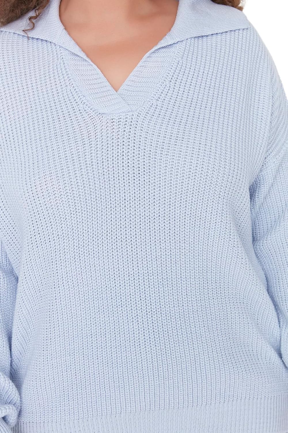 TRENDYOL Damen Pullover mit Rollkragen, Einfarbig, Regulär, Übergrösse Sweatshirt XL Lila, XL Lila