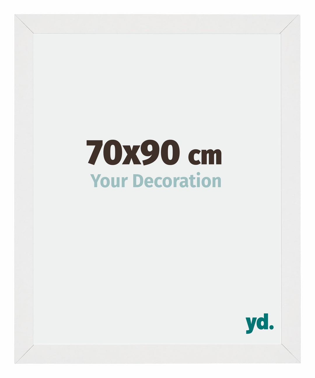 yd. Your Decoration - Bilderrahmen 70x90 cm - Bilderrahmen aus MDF mit Acrylglas - Antireflex - Ausg
