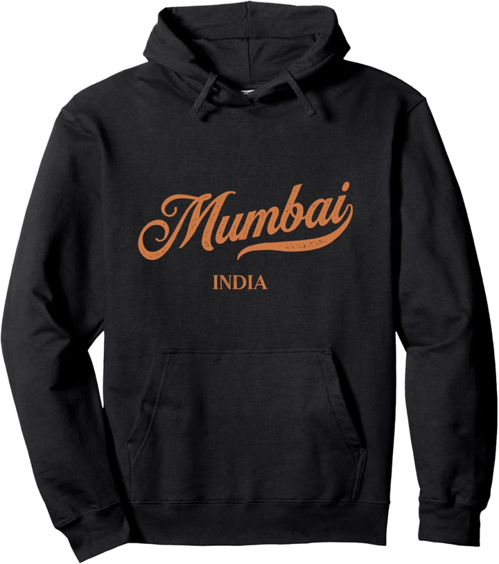 Retro-Stadt Indien - Vintage Mumbai Pullover Hoodie