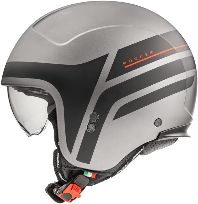 Premier Unisex-Adult Rocker Helm S Hellgrau Und Dunkelgrau, S Hellgrau Und Dunkelgrau