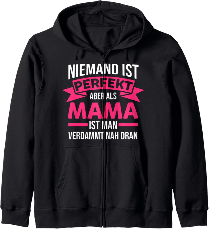 Mutter Mama Familie Kapuzenjacke