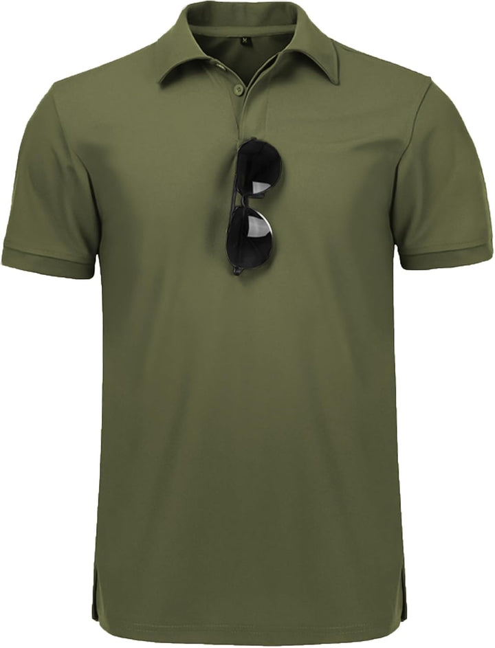 JACKETOWN Poloshirts Herren Kurzarm Atmungsaktives Schnelltrocknend Poloshirts Männer Tennis Sommer