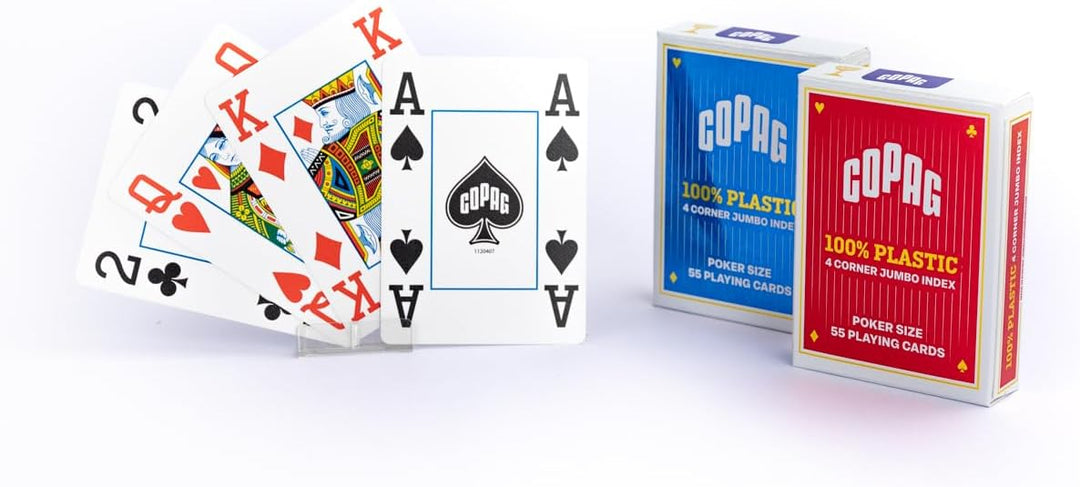 Copag Poker Set - Dark Aluminum 300 - Casino Quality, New Pink
