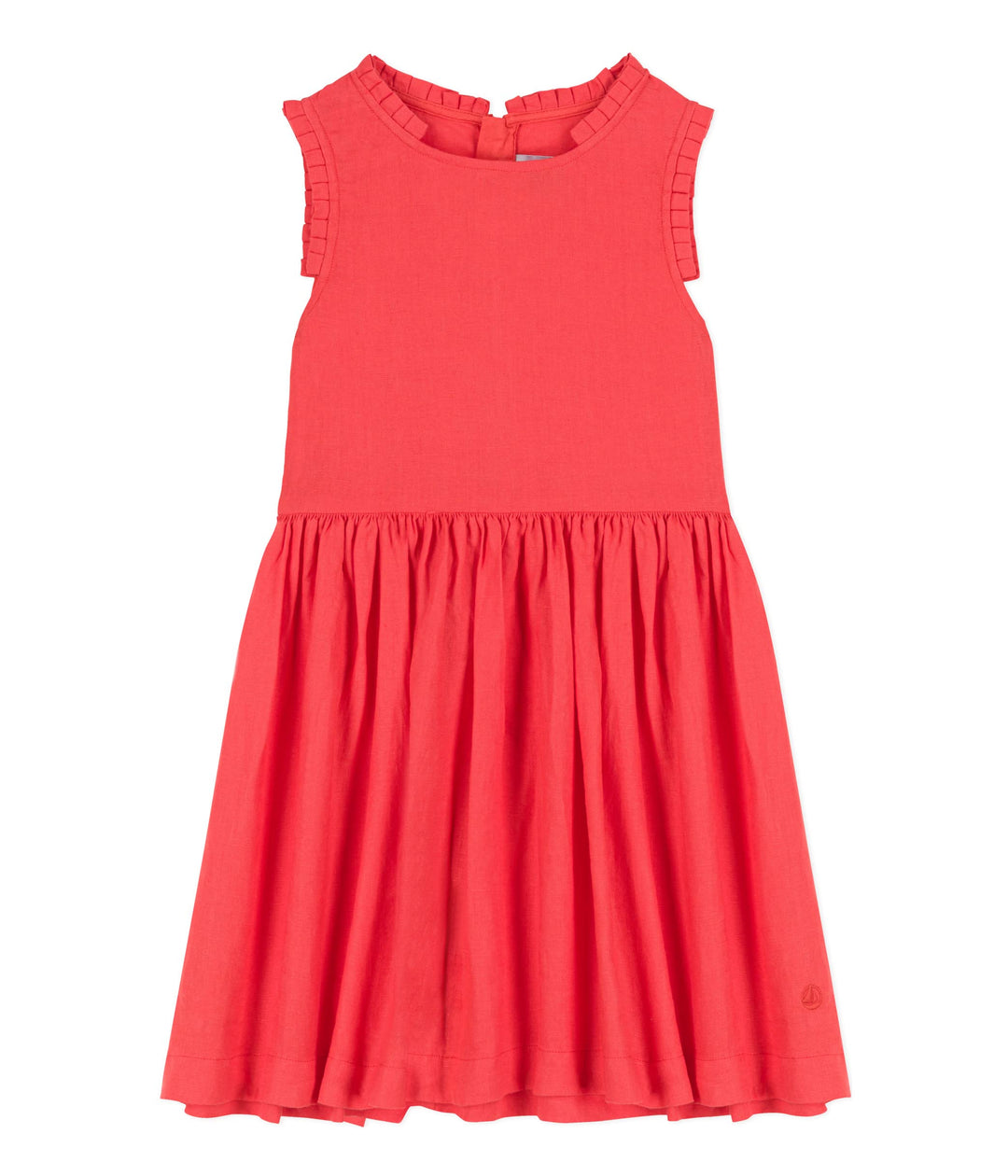 Petit Bateau Mädchen Ärmelloses Kleid 4 Jahre Orange Jupiter, 4 Jahre Orange Jupiter
