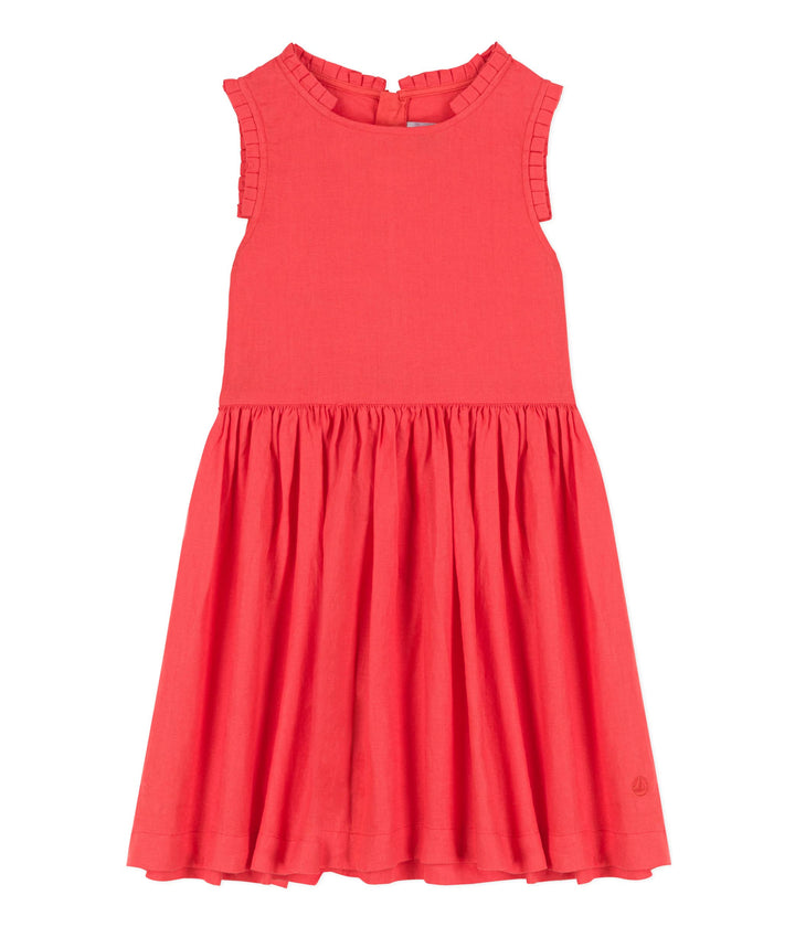 Petit Bateau Mädchen Ärmelloses Kleid 4 Jahre Orange Jupiter, 4 Jahre Orange Jupiter