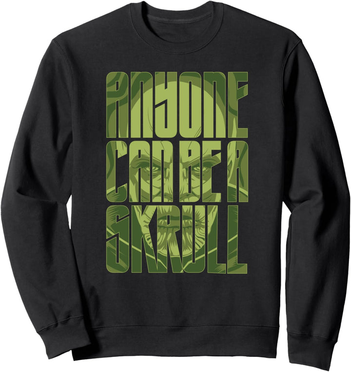 Marvel Captain Marvel Talos Anyone Can Be a Skrull Sweatshirt