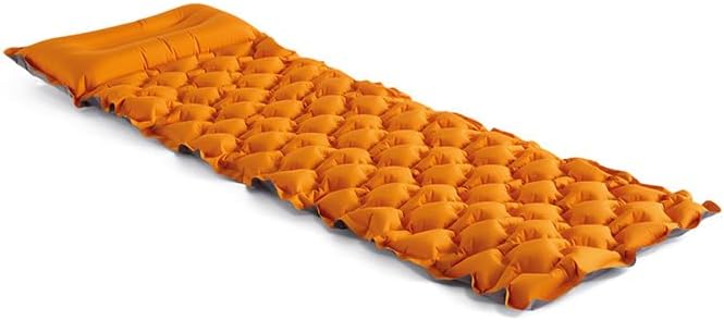 INTEX Aufblasbare Camping Matratze für 1 Personen mit Kopfkissen (191x71x11 cm) max. 136 KG – Isomat