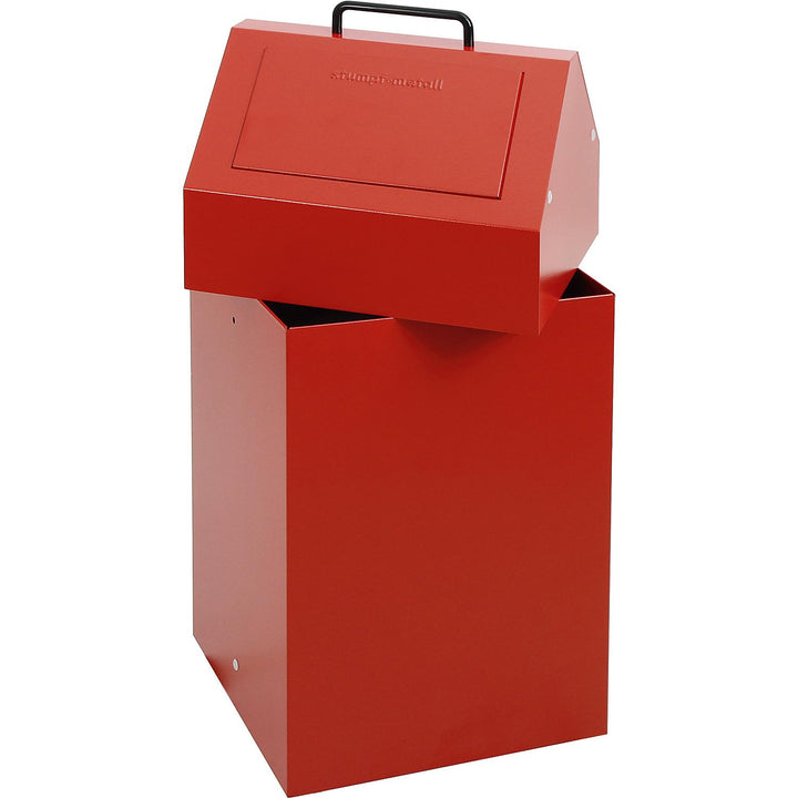 kaiserkraft | STUMPF Wertstoffsammler 45l H650xB330xT310mm feuerrot stationär