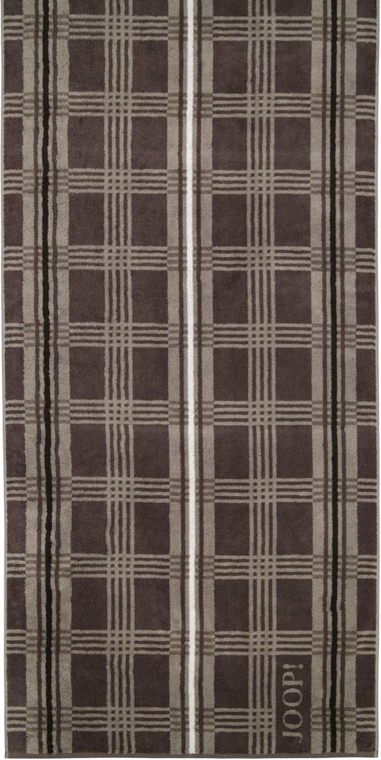 JOOP! Saunatuch Checks Checked 1685 | 36 graphit - 80 x 200