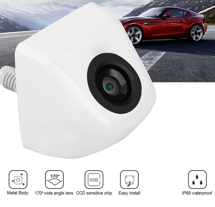 KIMISS 12V DC Auto-Rückfahrkamera für Rückwärtsparken, Auto-Monitor mit hochauflösendem 170 ° Weitwi