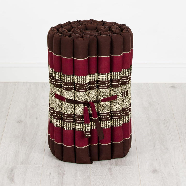 livasia Rollmatte Rollmatratze S schmal - 200x50x4,5cm - Gästebett Gästematratze 1 Person mit Muster