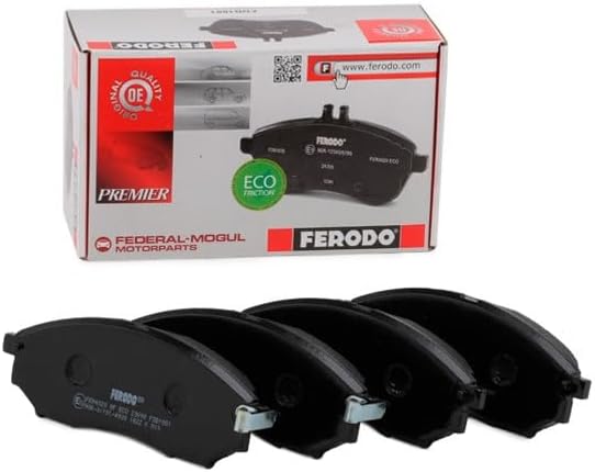 Ferodo FDB1881 Bremsbelagsatz, Scheibenbremse - (4-teilig) - (4 Stück)