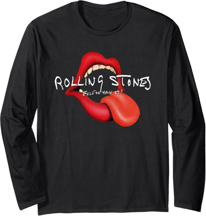 The Rolling Stones Damen und Herren Zunge Langarmshirt