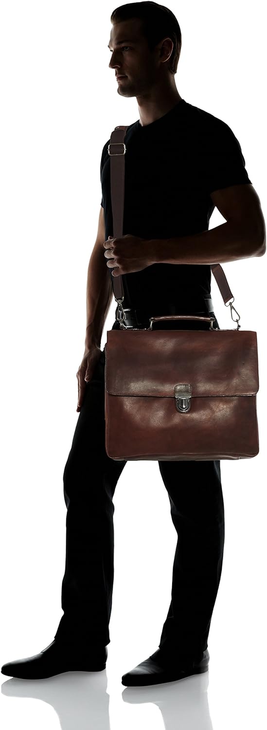 Leonhard Heyden Herbst/Winter 16 Aktentasche, 38 cm 003 Braun, 003 Braun