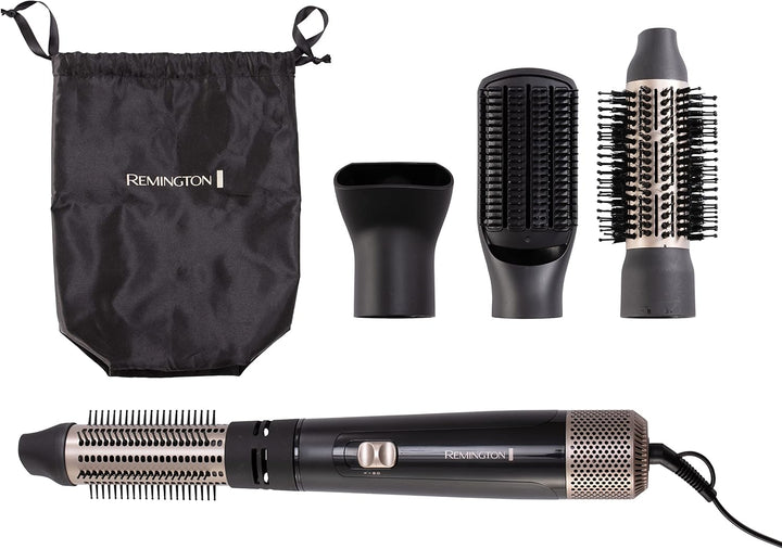 Remington Warmluftbürste [inkl. 4 Aufsätze: 38mm&50mm Rundbürste, Stylingdüse, Flachbürste] Blow Dry