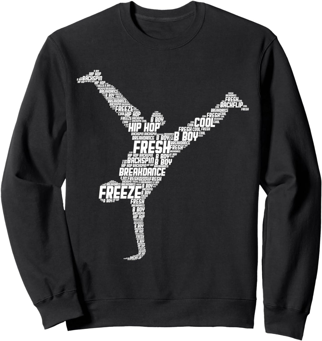 Breakdance Breakdancer Breakdancing Männer Kinder Sweatshirt