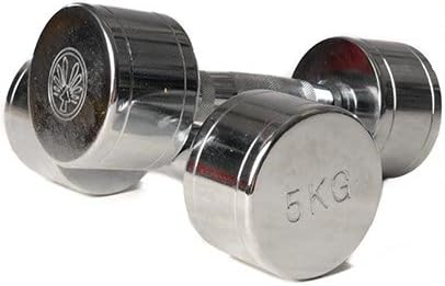 Oliver – Chrom Kurzhanteln Set 2x 10kg – Hantelset für Männer & Frauen – verschiedene Gewichte von 1