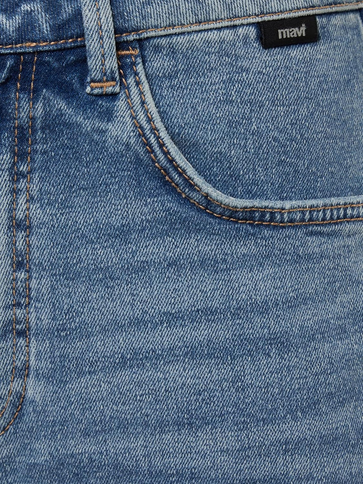 Mavi Damen Serra Jeans-Shorts 24 Blau, 24 Blau