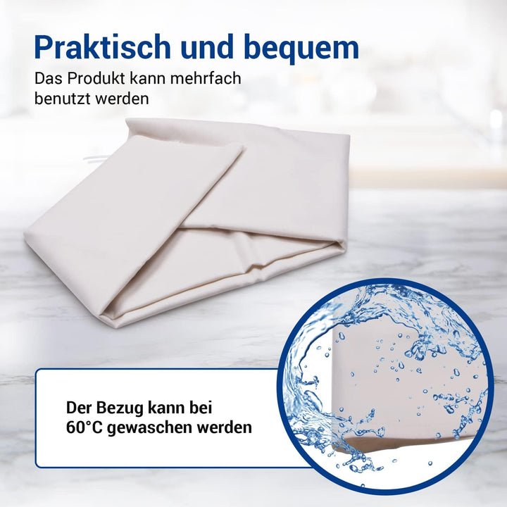 VIOKS Walzenbezug für Mangel Bügelmaschine, Mangelbezug 85cm für Automatische Bügelmaschine Walzenbe