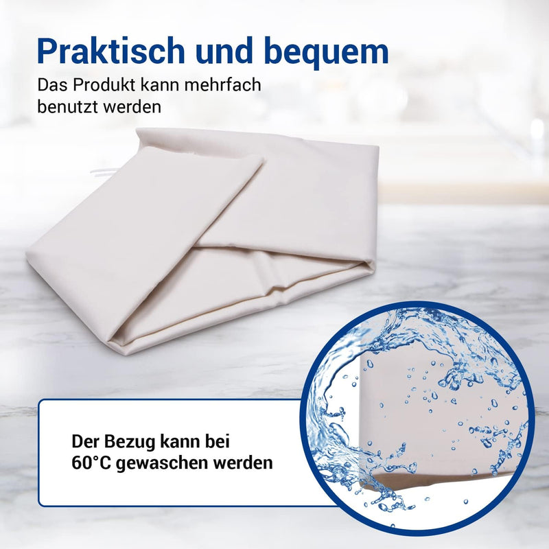 VIOKS Walzenbezug für Mangel Bügelmaschine, Mangelbezug 85cm für Automatische Bügelmaschine Walzenbe