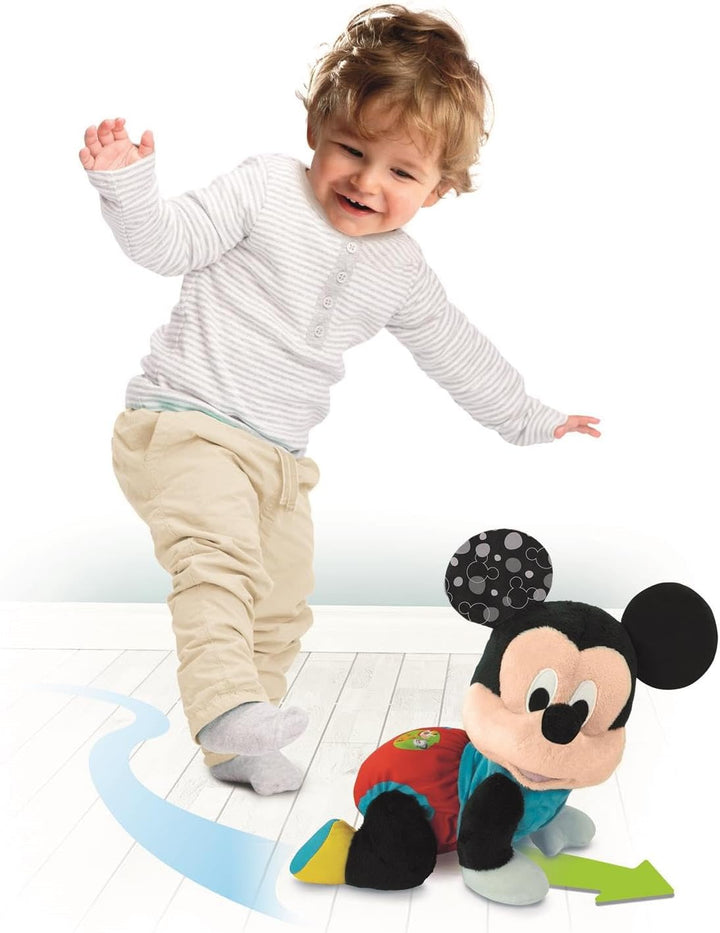 Clementoni Disney Stitch - Calm & Play Interaktiver Plüsch, Ultraweiches Kuscheltier mit Musik und S