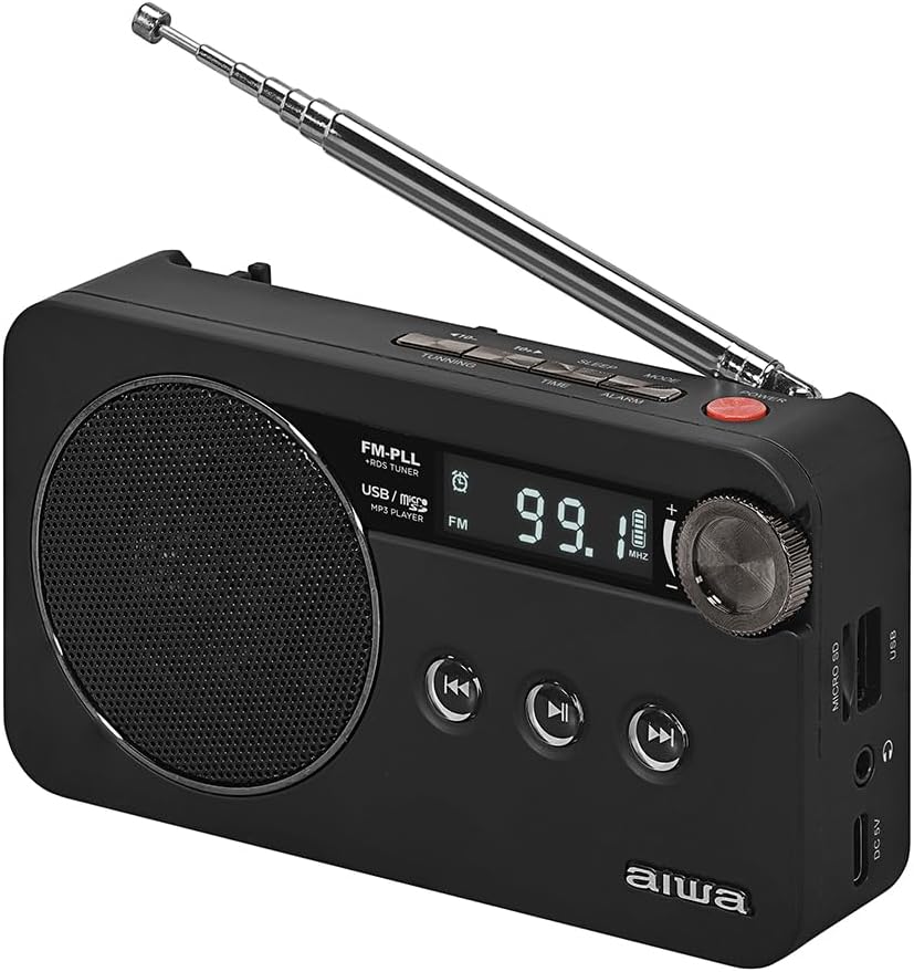 Aiwa MP3-CD-Radio RS-77PLL/BK - Marke EAN: 8435256810066